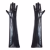 Black 5-finger gloves