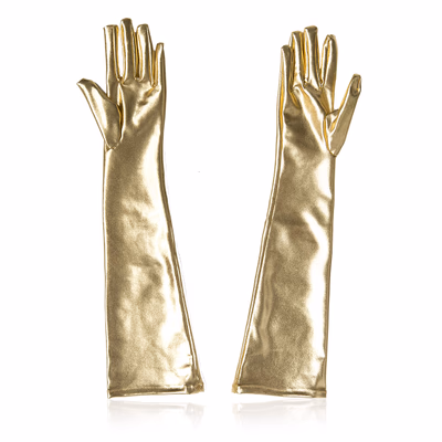 Gold - 5-finger gloves