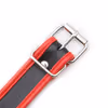 Red leather choker