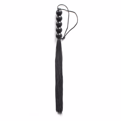 Black five-pointed rubber whip