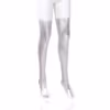 Silver patent leather stockings