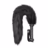 A fluffy tail with a black whip