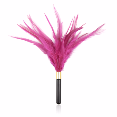 Rose-red with multiple feathers