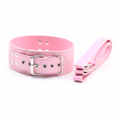 Pink pin buckle - traction belt