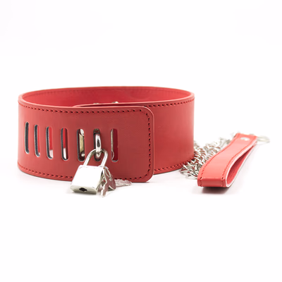 Red buckle - traction chain