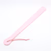 Pink leather long-handled paddle