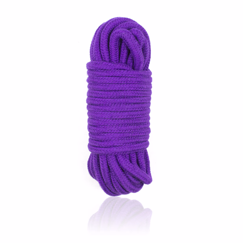5-meter purple polyester binding rope