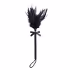 Black bow feather teaser