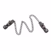 Black chain nipple clamps