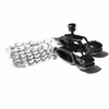 Silver chain nipple clamp