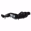Full-coverage patent leather nostril-exposing suit + 6 black binding straps