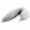 Style D, light gray plush hook tail