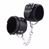 Adjustable PU handcuffs with dual exhaust vents