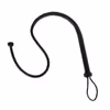 Black whip with round head
