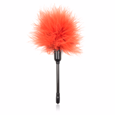 Feather club, red flared mouth, total length 20CM