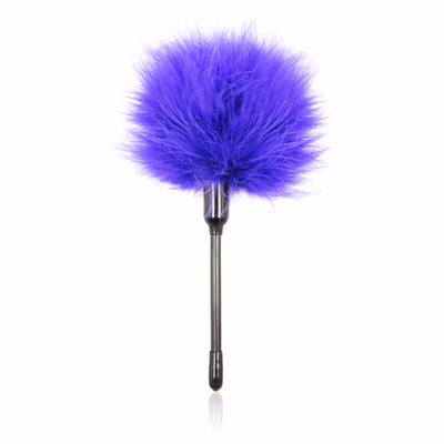 Feather club, purple flared mouth, total length 20CM