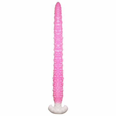 Anchor-shaped silicone female anal plug