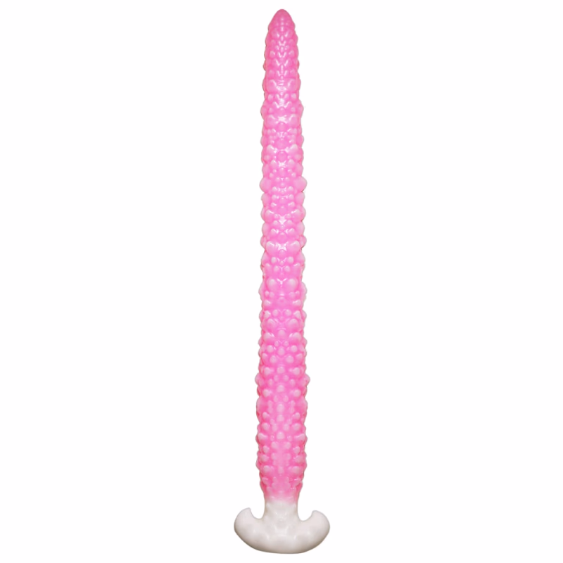 Anchor-shaped silicone female anal plug