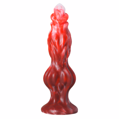 New liquid silicone wolf dildo