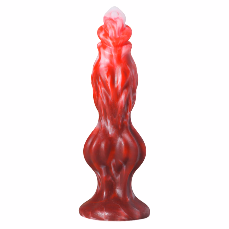 New liquid silicone wolf dildo