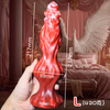 New liquid silicone wolf dildo