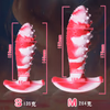 Color-changing pufferfish liquid soft silicone dildo