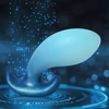 Irregularly shaped liquid silicone anal plug