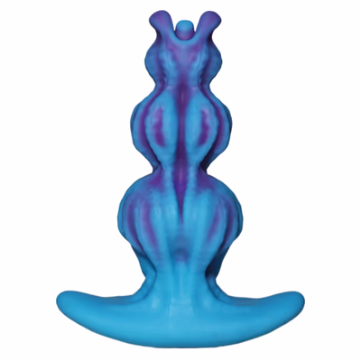 Pull-bead anal plug liquid silicone manual anal dilator sex toy