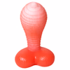 Spiky, barbed, heart-shaped, irregularly shaped dildo; anal plug