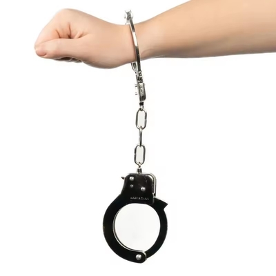 Stainless Steel Handcuffs for Bondage Games and Role Play