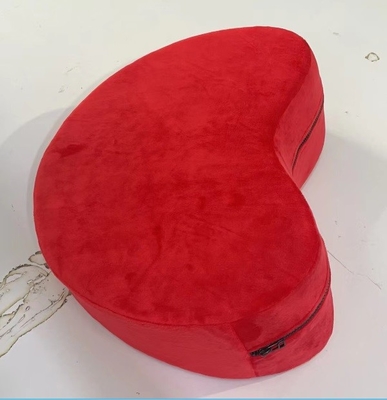 Heart Shaped Experience Ultimate Comfort With Spongy Foam And Polyester Liberator Wedge Cushion