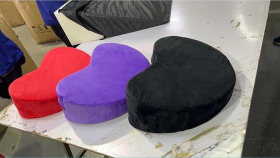 Heart Shaped Experience Ultimate Comfort With Spongy Foam And Polyester Liberator Wedge Cushion