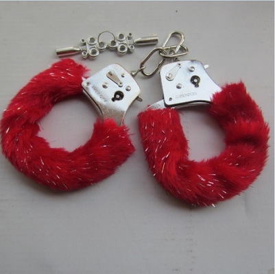 Metal Bondage Furry Cuffs 160g For Competitive Buyers