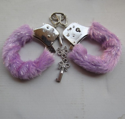 Metal Bondage Furry Cuffs 160g For Competitive Buyers