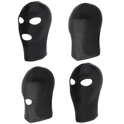 Washable Spandex Black SM Headgear Roleplay masks For Roleplay Costume Parties
