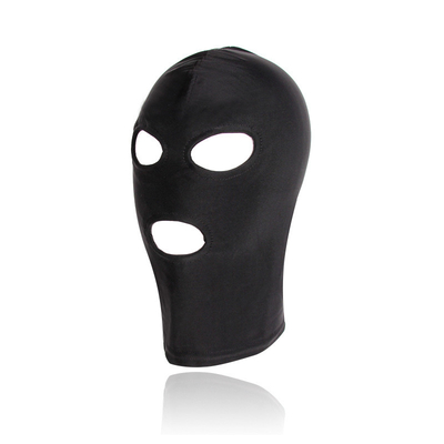 Washable Spandex Black SM Headgear Roleplay masks For Roleplay Costume Parties