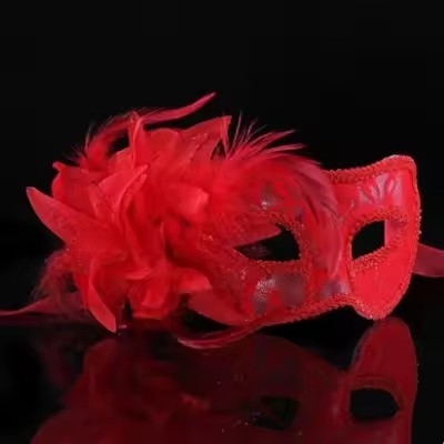 Black Lace Eye Mask for Roleplaying