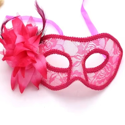 Black Lace Eye Mask for Roleplaying