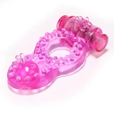 Strong Vibrating Soft And Flexible Tpr Cockrings C-Rings For Male Masturbation