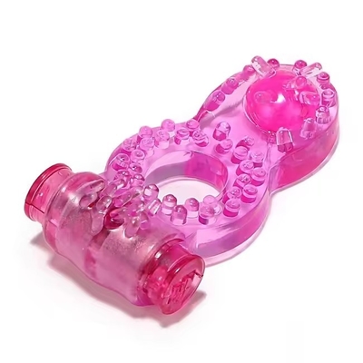 Strong Vibrating Soft And Flexible Tpr Cockrings C-Rings For Male Masturbation