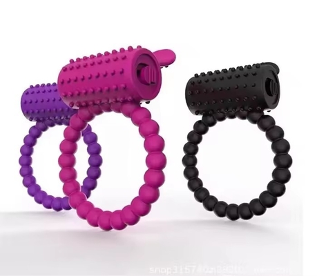 Hot Selling Luxury Vibrating Silicone Rings To Improve Men Pleasure Quality