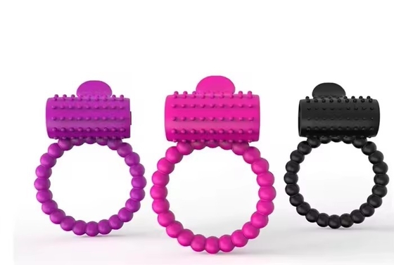 Hot Selling Luxury Vibrating Silicone Rings To Improve Men Pleasure Quality