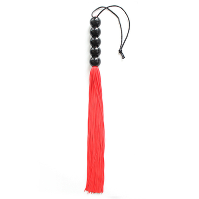 Durable Silicone With Big Plastic Beads Whips Teasing The Passion Fun Between Lovers BDSM Game