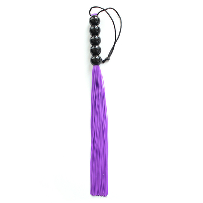 Durable Silicone With Big Plastic Beads Whips Teasing The Passion Fun Between Lovers BDSM Game