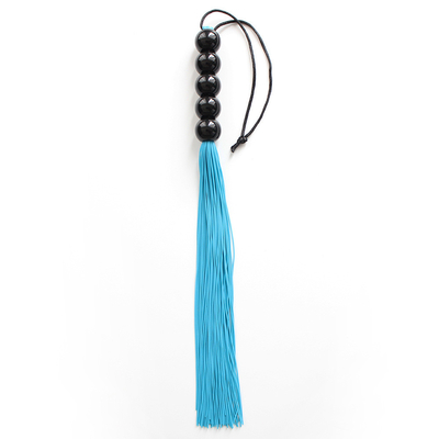 Durable Silicone With Big Plastic Beads Whips Teasing The Passion Fun Between Lovers BDSM Game