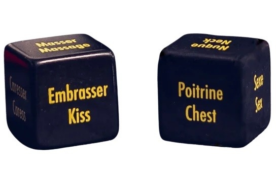 Durable 20mm Customized Printing Acrylic Kamasutra Dices Secret Play Dices Sex Accessories For Fun
