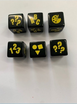 Durable 20mm Customized Printing Acrylic Kamasutra Dices Secret Play Dices Sex Accessories For Fun