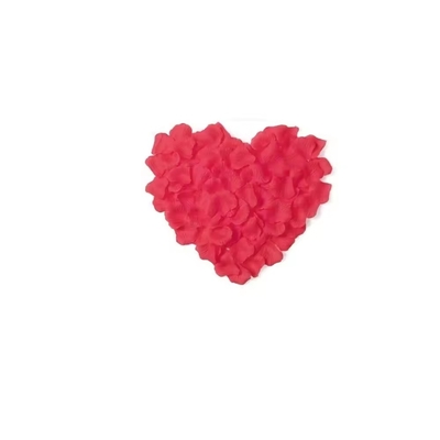 100pcs Red Rose Petals In Organza Bag Romantic Petals Accessories Creating Lovely Moment For Lovers