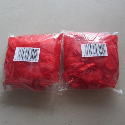 100pcs Red Rose Petals In Organza Bag Romantic Petals Accessories Creating Lovely Moment For Lovers