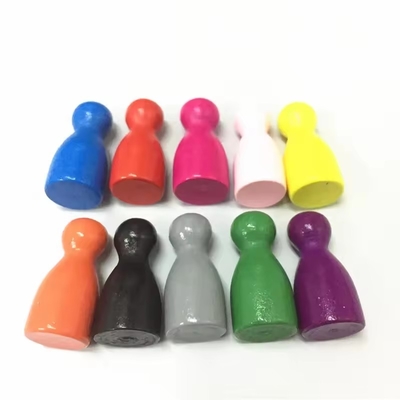 Multi Colors Mini Size Wooden Board Games Pawns Accessories Between Lovers Roleplay Games